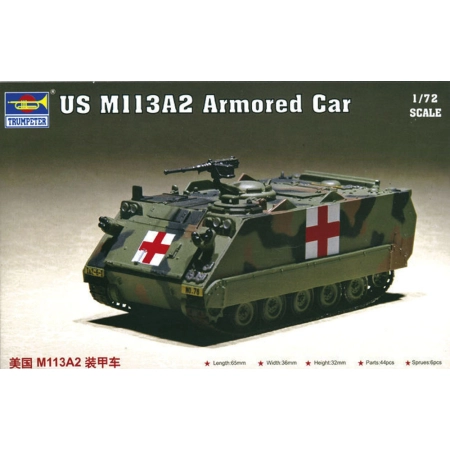 TRUMPETER 07239 US M113A2 Armored Car 1:72
