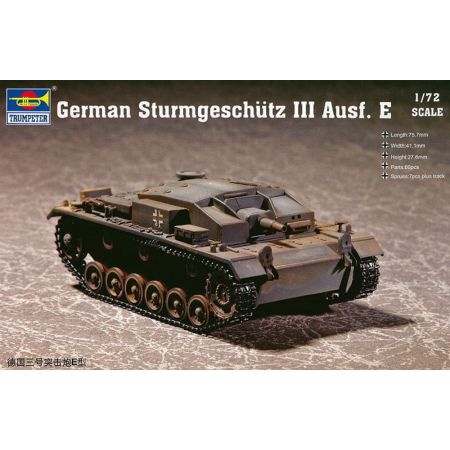 TRUMPETER 07258 German Stug III Ausf.E - 1:72