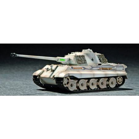 TRUMPETER 07292 King Tiger z wieżą Porsche + Zimmerit - 1:72