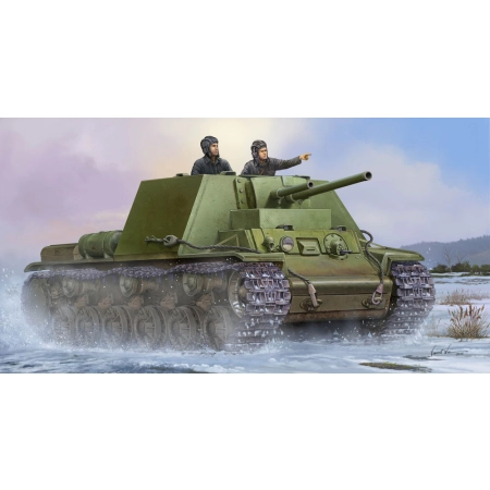 TRUMPETER 09503 Soviet KV-7 Mod 1941 - 1:35