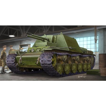 TRUMPETER 09504 Soviet KV-7 (Object 227) - 1:35