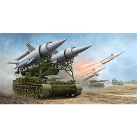 TRUMPETER 09523 Soviet 2K11A TEL w/9M8M Missile Krug-a(SA-4 Ganef) - 1:35