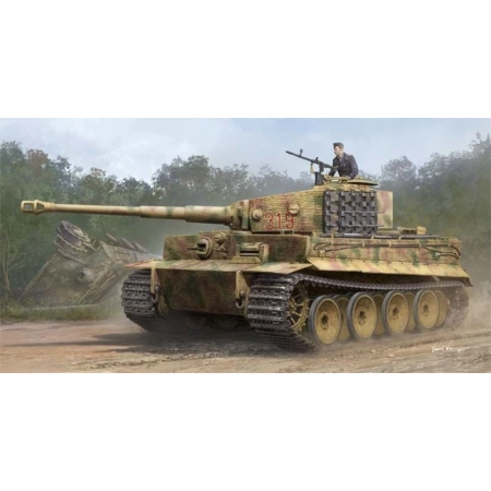 TRUMPETER 09539 Czołg Pz.Kpfw.VI Ausf.E Sd.Kfz.181 Tiger I z zimmeritem - 1:35