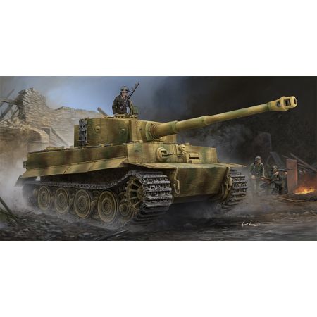 TRUMPETER 09540 Pz.Kpfw.VI Ausf.E Sd.Kfz.181 Tiger I (Late Prod.) w/Zimmerit - 1:35