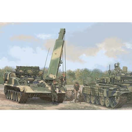 TRUMPETER 09554 Wóz zabezpieczenia teechnicznego BREM-1M - 1:35