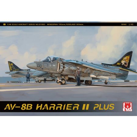 UMA MODEL D1003 AV-8B Harrier II PLUS - 1:48