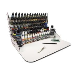 VALLEJO 26014 Stojak do farb z workstation 50x37 cm