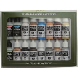 VALLEJO 70102 Model Color Zestaw 16 farb - Folkstone Special