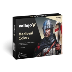 VALLEJO 70142 Model Color Zestaw 16 farb - Medieval Colors