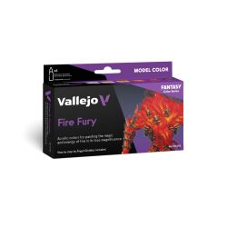 VALLEJO 70243 Model Color Zestaw 6 farb - Fire Fury