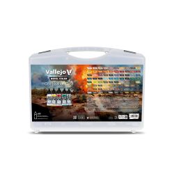 VALLEJO 70254 Model Color Combination Case 80 kolorów