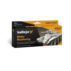 VALLEJO 70263 Effects Color Series 8 farb - Winter Weathering by Chema Cabrero