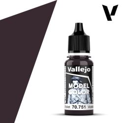 VALLEJO 70751 Model Color 054 - Black Violet - 18 ml