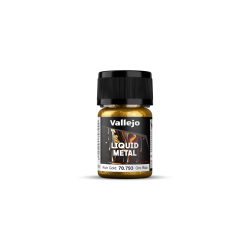 VALLEJO 70793 Liquid Metal Rich Gold - 35 ml