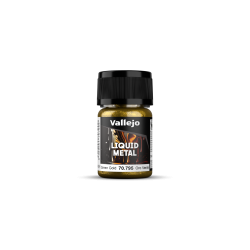 VALLEJO 70795 Liquid Metal Green Gold - 35 ml