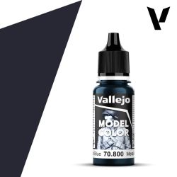 VALLEJO 70800 Model Color 204 - Gunmetal Blue - 18 ml