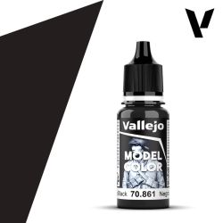 VALLEJO 70861 Model Color 192 - Gloss Black - 18 ml