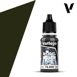 VALLEJO 70896 Model Color 102 - Extra Dark Green - 18 ml