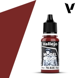 VALLEJO 70926 Model Color 034 - Red - 18 ml