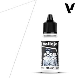 VALLEJO 70951 Model Color 001 - White - 18 ml