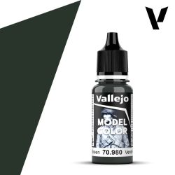 VALLEJO 70980 Model Color 080 - Black Green - 18 ml