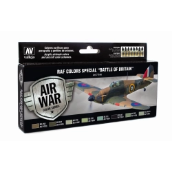 VALLEJO 71144 Zestaw Air War 8 farb - Special Battle of Britain