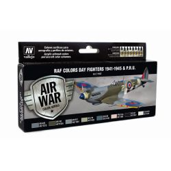 VALLEJO 71162 Zestaw Air War 8 farb - WWII RAF Day European