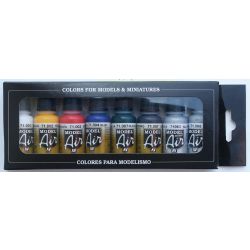 VALLEJO 71174 Model Air Zestaw 8 farb - Basic Colors