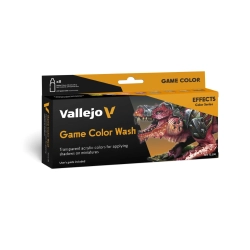 VALLEJO 72190 Game Color Zestaw 8 farb - Game Color Wash