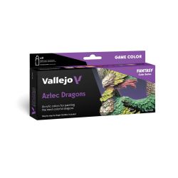 VALLEJO 72195 Fantasy Color Set - Aztec Dragons