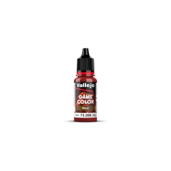 VALLEJO 73206 Game Color Wash 18 ml Red