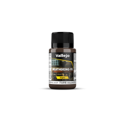 VALLEJO 73818 Weathering Effects 40 ml Brown Engine Soot