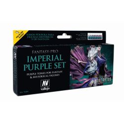 VALLEJO 74104 Pro Nocturna Zestaw 8 farb - Imperial Purple