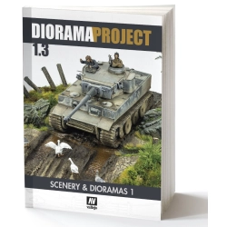 VALLEJO 75049 Książka: Diorama Project 1.3 - Scenery & Dioramas