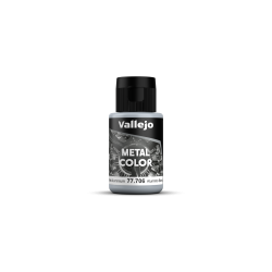 VALLEJO 77706 Metal Color 32ml White Aluminium