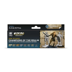 VALLEJO 80250 Wizkids Zestaw Premium 8 farb - Champions of the Realm