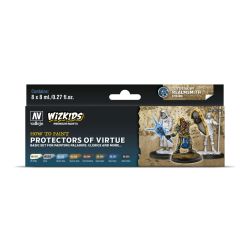 VALLEJO 80252 Wizkids Zestaw Premium 8 farb - Protectors of Virtue