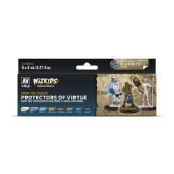 VALLEJO 80252 Wizkids Zestaw Premium 8 farb - Protectors of Virtue