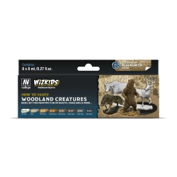 VALLEJO 80254 Wizkids Zestaw Premium 8 farb - Woodland creatures