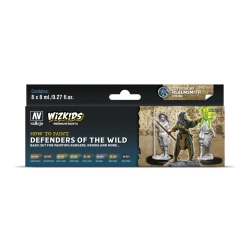 VALLEJO 80255 Wizkids Zestaw Premium 8 farb - Defenders of the Wild