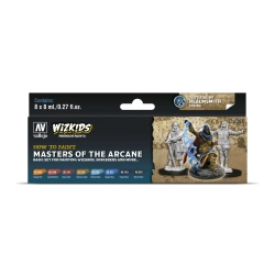 VALLEJO 80257 Wizkids Zestaw Premium 8 farb - Masters of the Arcane