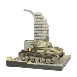 VALLEJO SC003 Vallejo Scenics German Ruined Building 15,5x15,5 cm 1:35