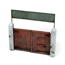 VALLEJO SC006 Vallejo Scenics Village Gate 15x15 cm 1:35