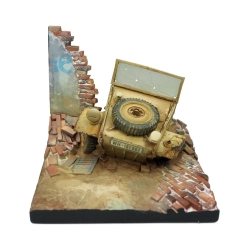 VALLEJO SC008 Vallejo Scenics Kubelwagen Base (Front) 1:35