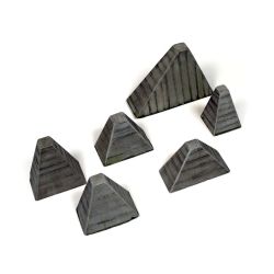 VALLEJO SC219 Vallejo Scenics Höckerhindernis (Anti-Tank Barriers) 1:35