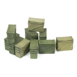 VALLEJO SC221 Vallejo Scenics Large Ammo Boxes 12,7 mm. 1:35