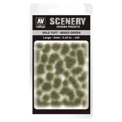 VALLEJO SC416 Wild Tuft - Mixed Green