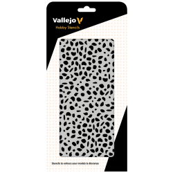 VALLEJO ST-CAM002 Szablon Luftwaffe WWII Spots Camo, 1:32