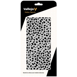 VALLEJO ST-CAM002 Szablon Luftwaffe WWII Spots Camo, 1:32