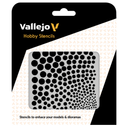 VALLEJO ST-SF002 Szablon Circle Textures
